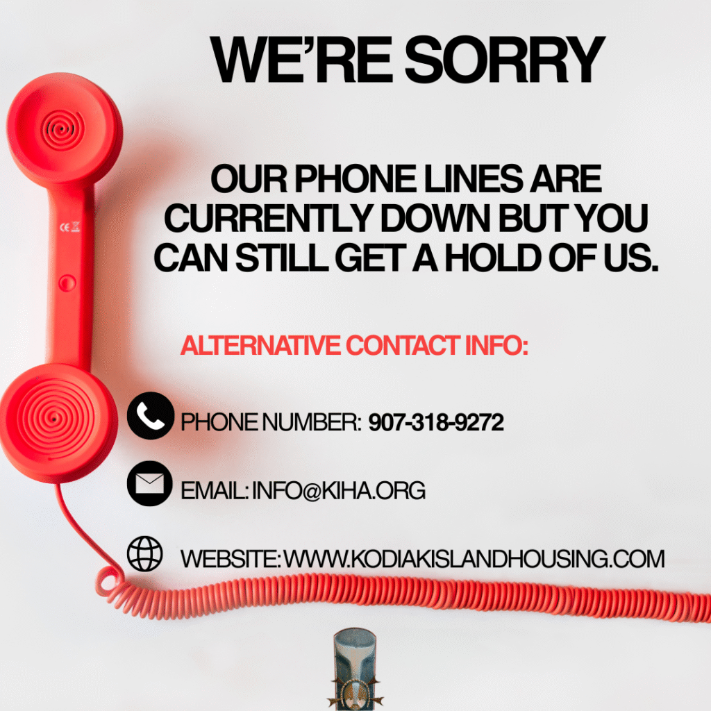Phone lines are down