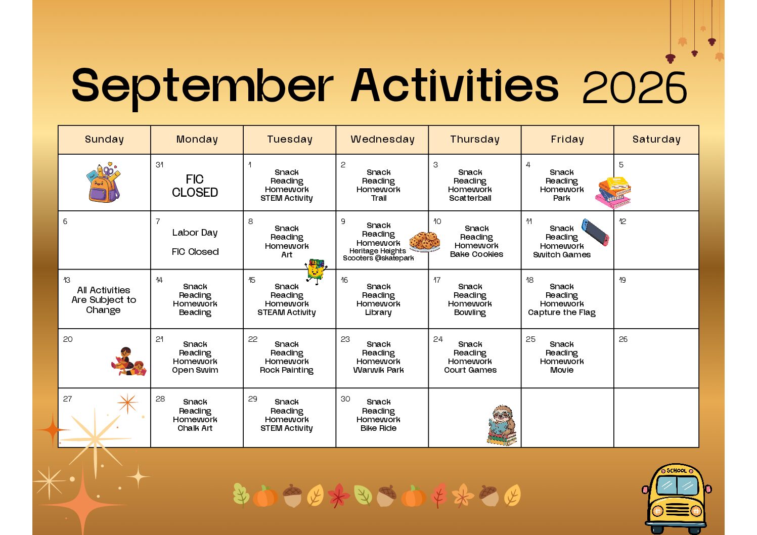activities