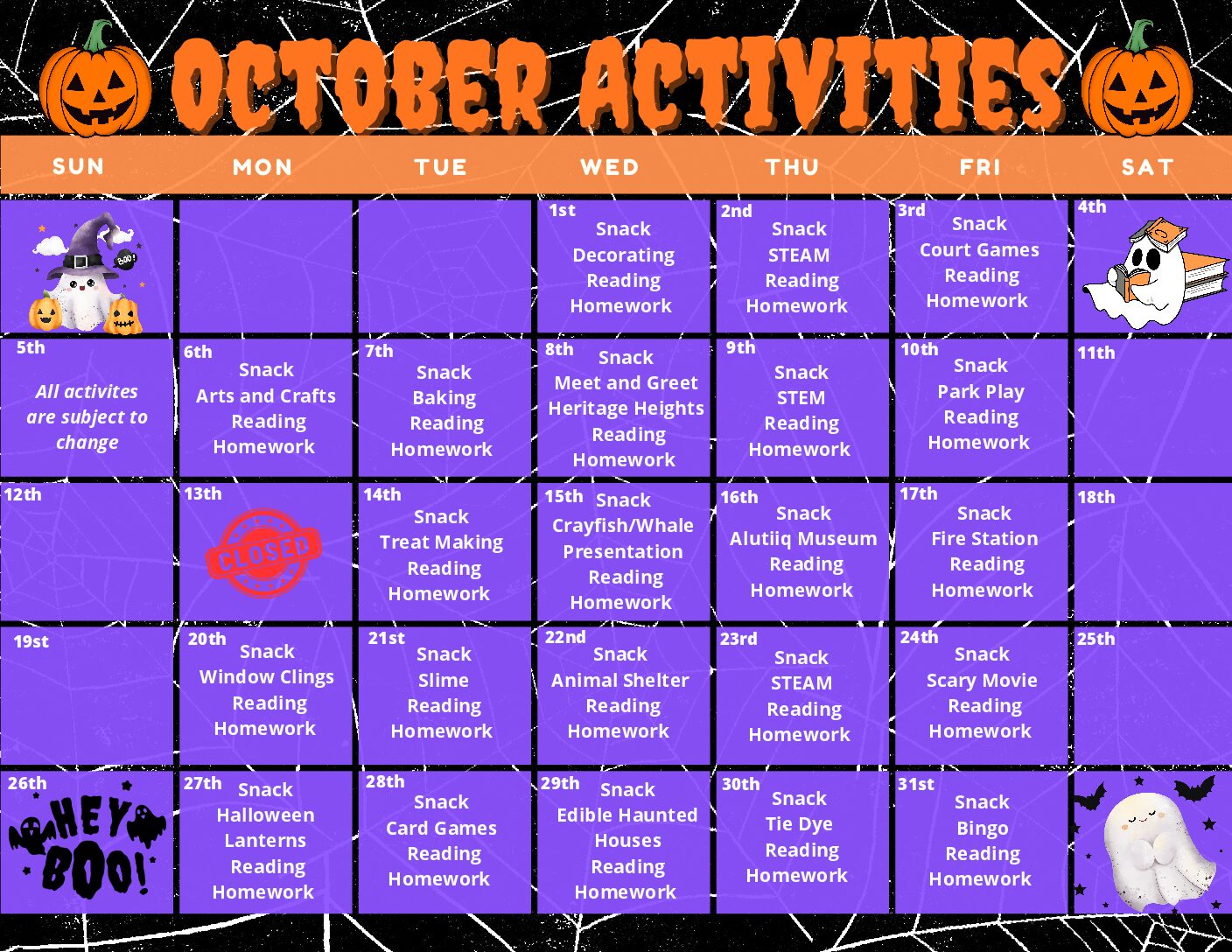 activities
