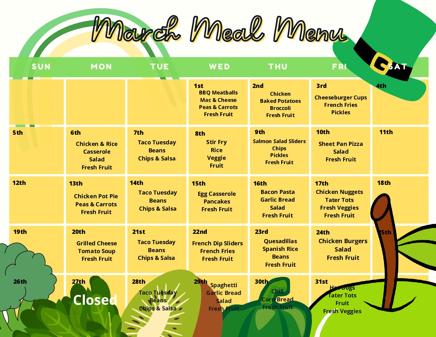 march cal1