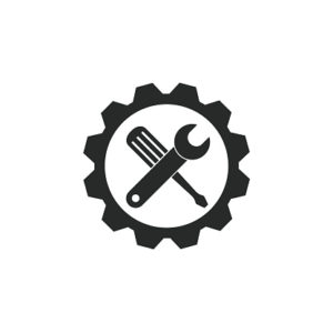 Tool icon on white background. Vector illustration.